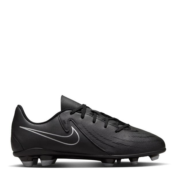 Ghete de fotbal Nike Phantom GX II Club Firm Ground pentru copii negru