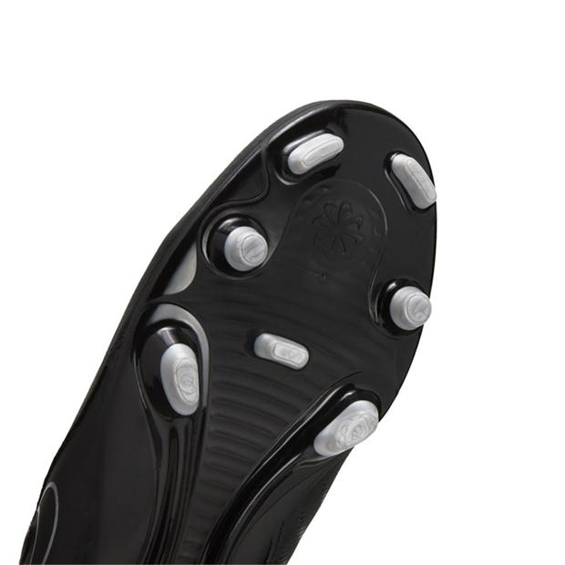 Ghete de fotbal Nike Phantom GX II Club Firm Ground pentru copii negru