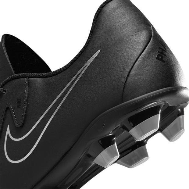 Ghete de fotbal Nike Phantom GX II Club Firm Ground pentru copii negru