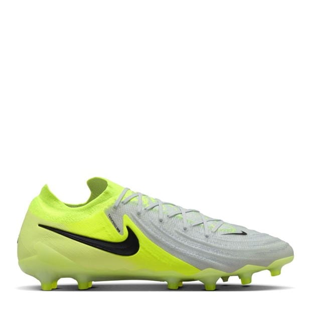 Ghete de fotbal Nike Phantom GX II Elite Artificial Ground argintiu galben