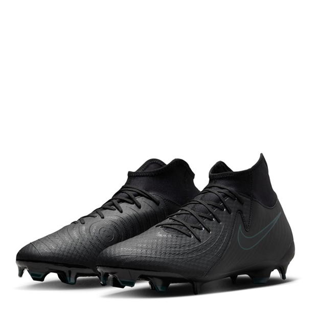 Ghete de fotbal Nike Phantom Luna II Academy Firm Ground negru verde