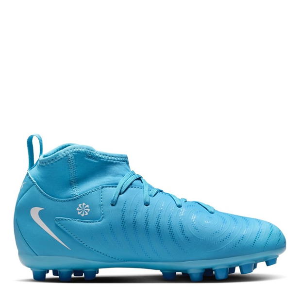 Ghete de fotbal Nike Phantom Luna II Academy Juniors Artificial Ground albastru alb