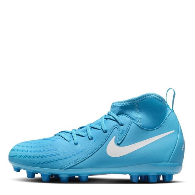 Ghete de fotbal Nike Phantom Luna II Academy Juniors Artificial Ground albastru alb