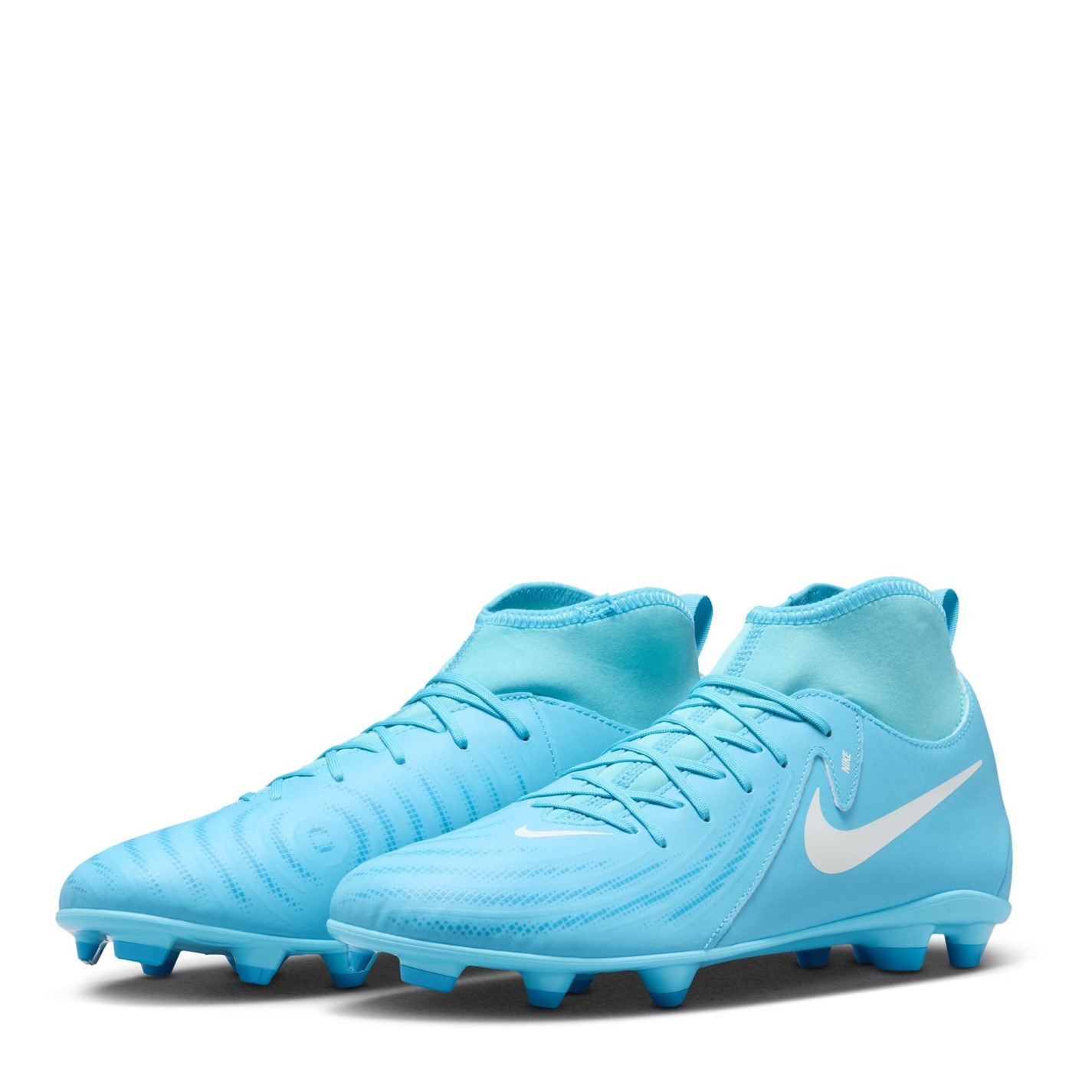 Ghete de fotbal Nike Phantom Luna II Club Firm Ground albastru baltic