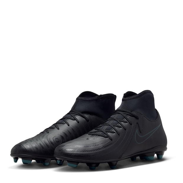 Ghete de fotbal Nike Phantom Luna II Club Firm Ground negru verde