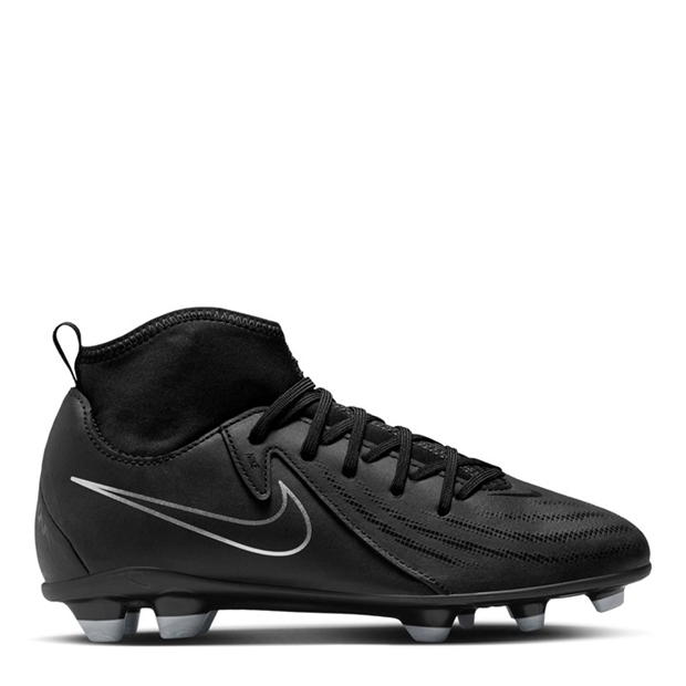 Ghete de fotbal Nike Phantom Luna II Club Firm Ground pentru copii negru