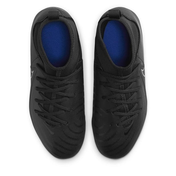 Ghete de fotbal Nike Phantom Luna II Club Firm Ground pentru copii negru