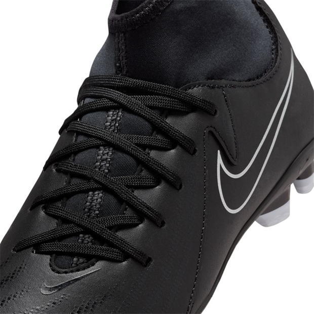 Ghete de fotbal Nike Phantom Luna II Club Firm Ground pentru copii negru