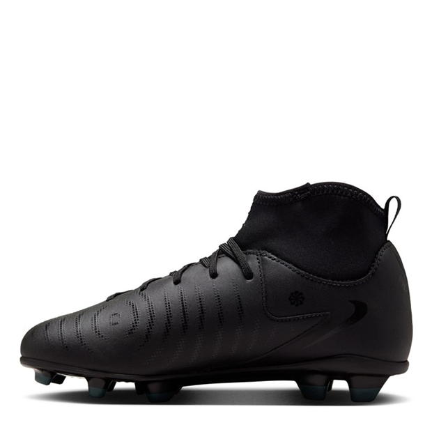 Ghete de fotbal Nike Phantom Luna II Club Firm Ground pentru copii negru verde