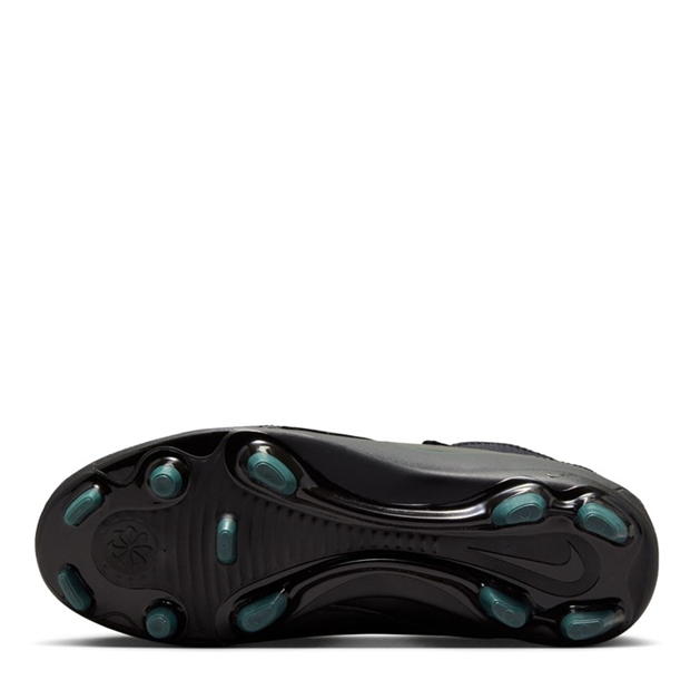 Ghete de fotbal Nike Phantom Luna II Club Firm Ground pentru copii negru verde