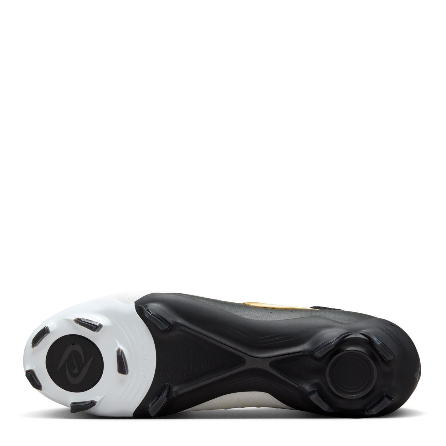 Ghete de fotbal Nike Phantom Luna II Pro Firm Ground alb negru auriu