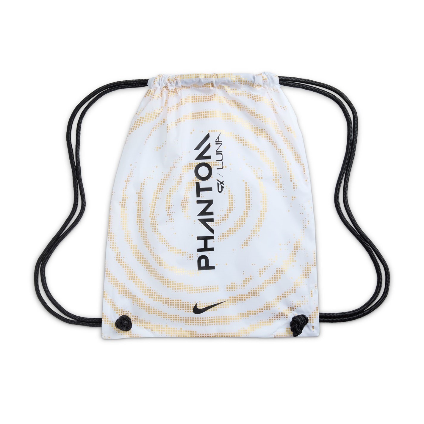 Ghete de fotbal Nike Phantom Luna II Pro Firm Ground alb negru auriu