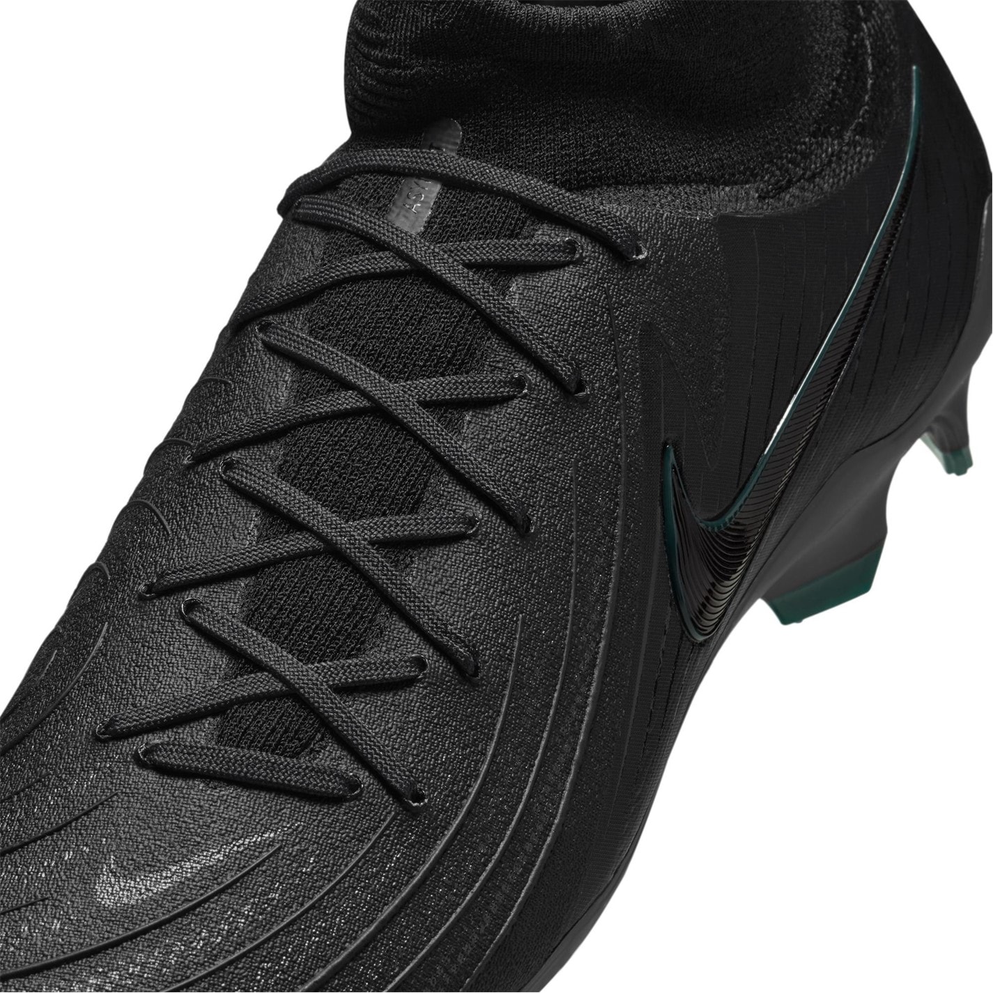 Ghete de fotbal Nike Phantom Luna II Pro Firm Ground negru verde