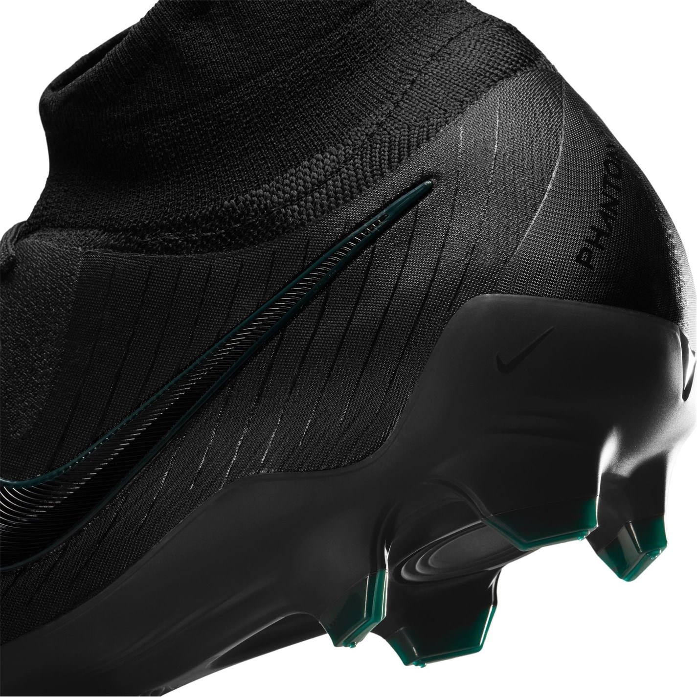 Ghete de fotbal Nike Phantom Luna II Pro Firm Ground negru verde