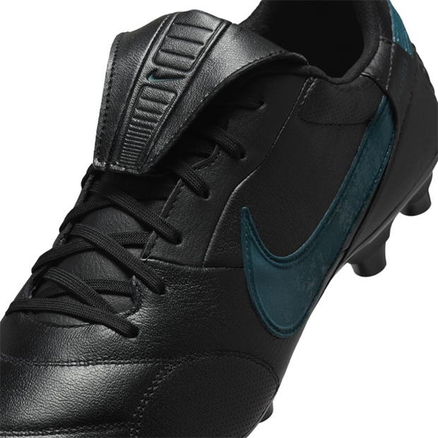 Ghete de fotbal Nike Premier 3 Firm Ground negru verde