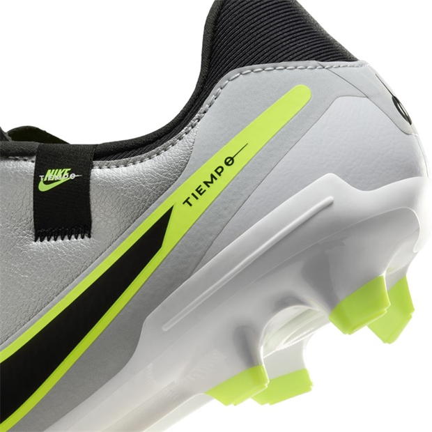 Ghete de fotbal Nike Tiempo Legend 10 Academy Firm Ground argintiu galben