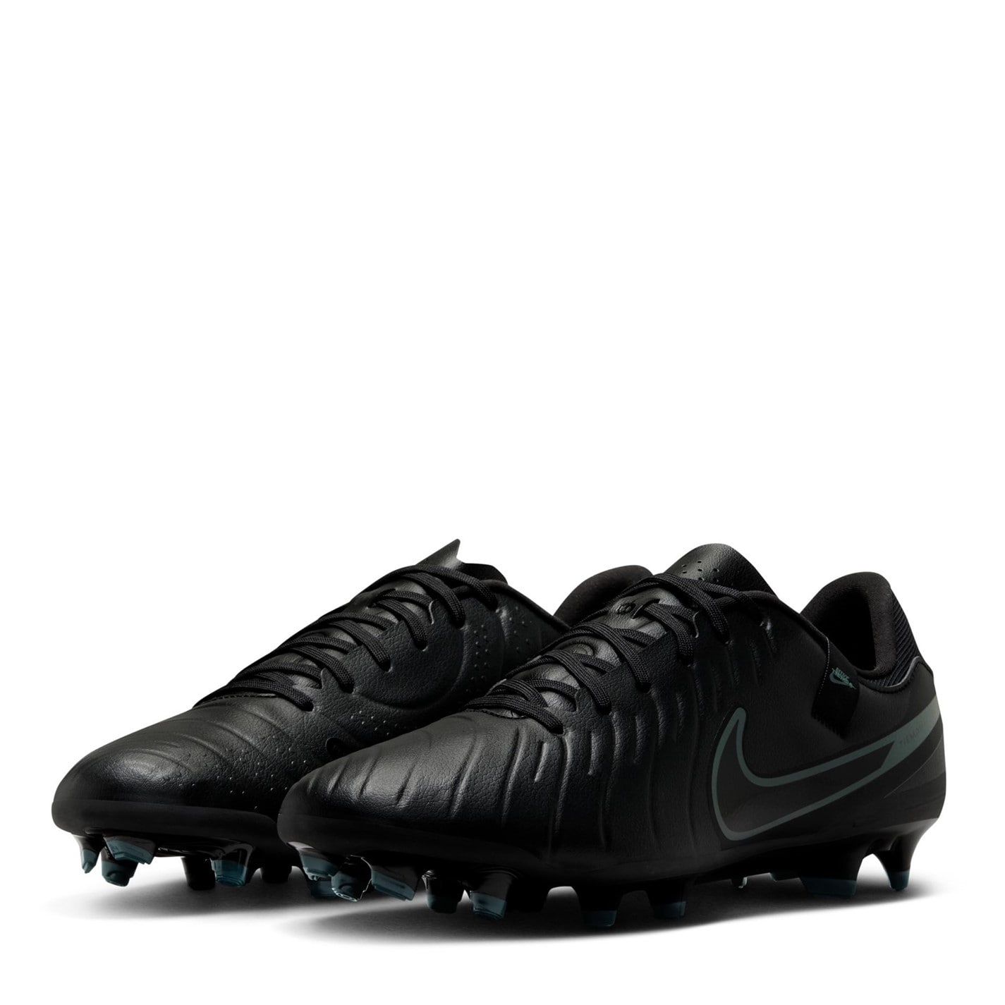 Ghete de fotbal Nike Tiempo Legend 10 Academy Firm Ground negru verde