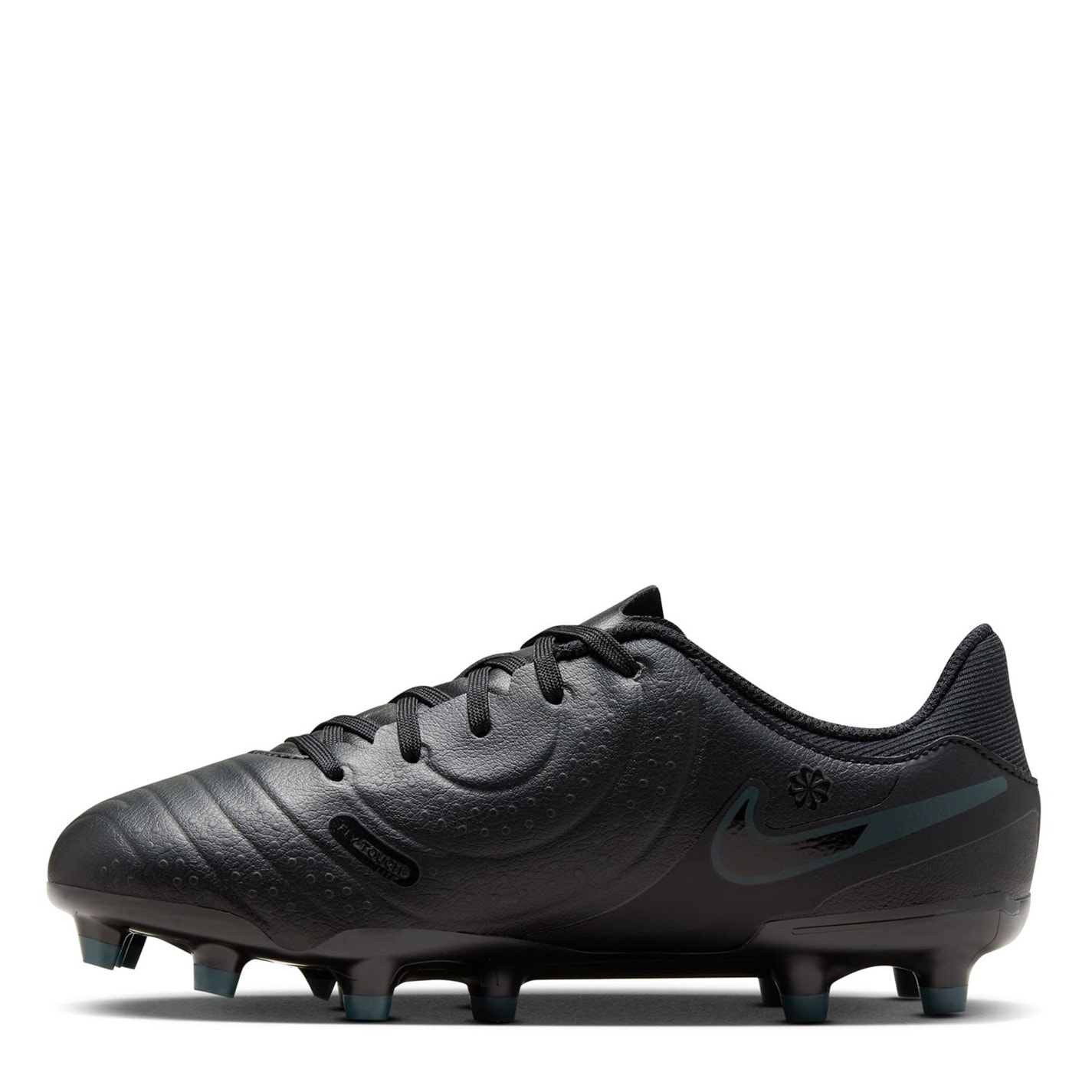 Ghete de fotbal Nike Tiempo Legend 10 Academy Firm Ground pentru copii negru verde