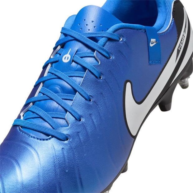 Ghete de fotbal Nike Tiempo Legend 10 Academy gazon sintetic albastru baltic