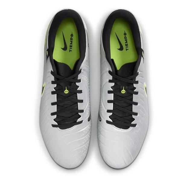 Ghete de fotbal Nike Tiempo Legend 10 Academy gazon sintetic argintiu galben