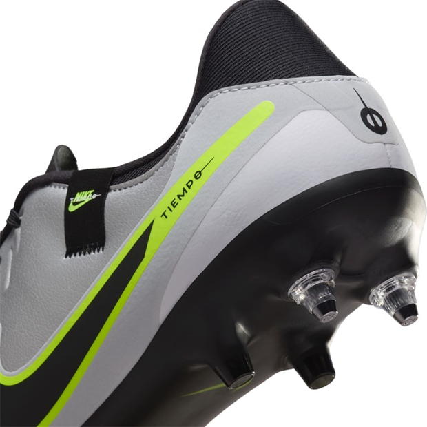 Ghete de fotbal Nike Tiempo Legend 10 Academy gazon sintetic argintiu galben