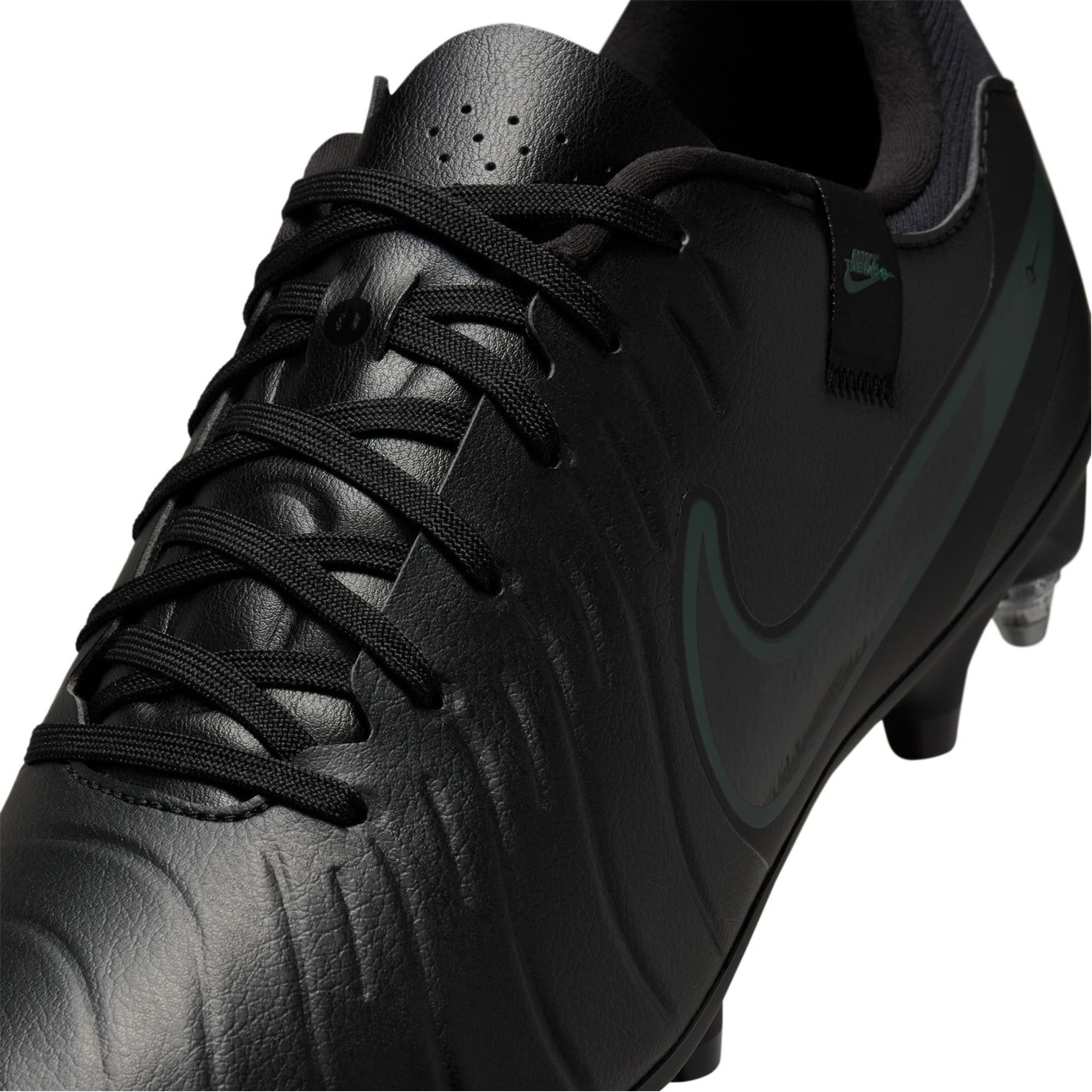 Ghete de fotbal Nike Tiempo Legend 10 Academy gazon sintetic negru verde