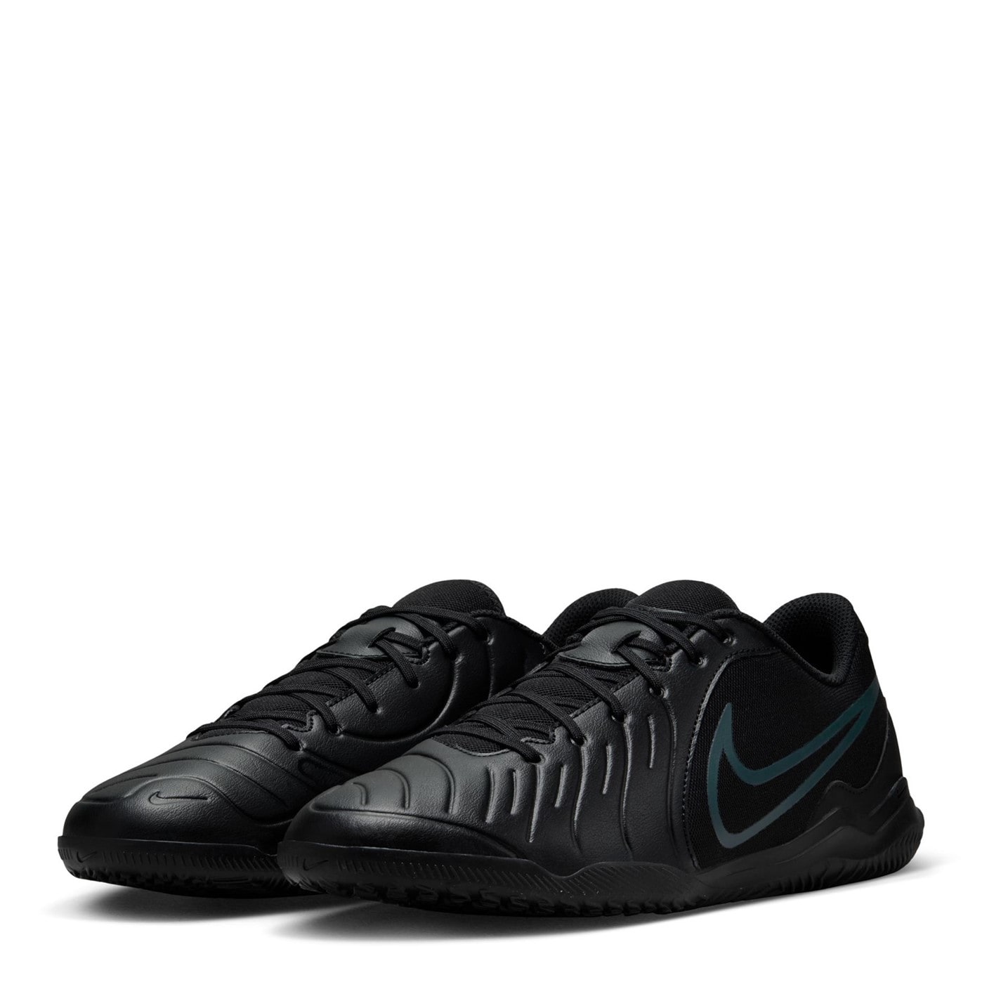 Ghete de fotbal Nike Tiempo Legend 10 Club sala negru verde