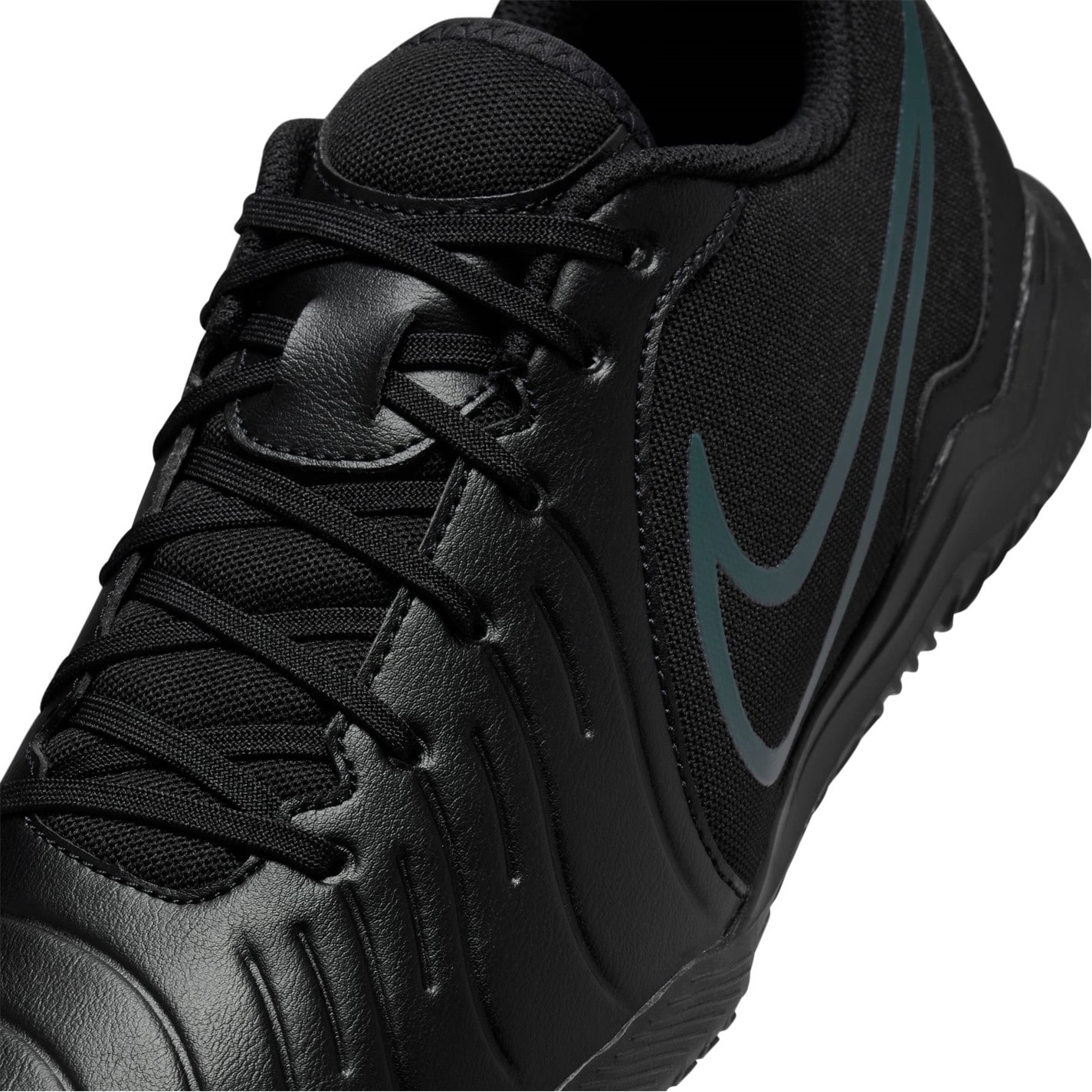 Ghete de fotbal Nike Tiempo Legend 10 Club sala negru verde