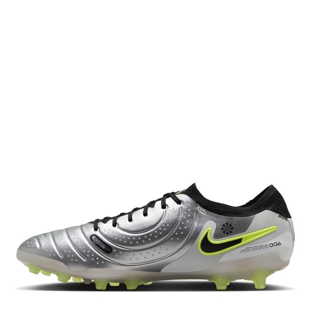 Ghete de fotbal Nike Tiempo Legend 10 Elite Artificial Ground argintiu galben