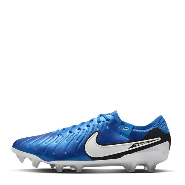 Ghete de fotbal Nike Tiempo Legend 10 Elite Firm Ground albastru baltic