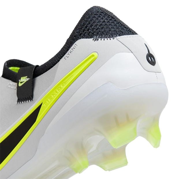 Ghete de fotbal Nike Tiempo Legend 10 Elite Firm Ground argintiu galben