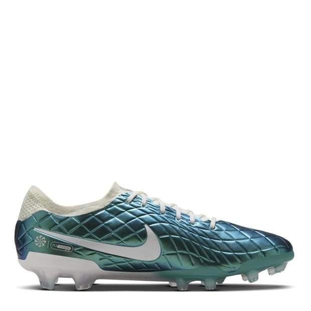 Ghete de fotbal Nike Tiempo Legend 10 Elite Firm Ground bleu alb