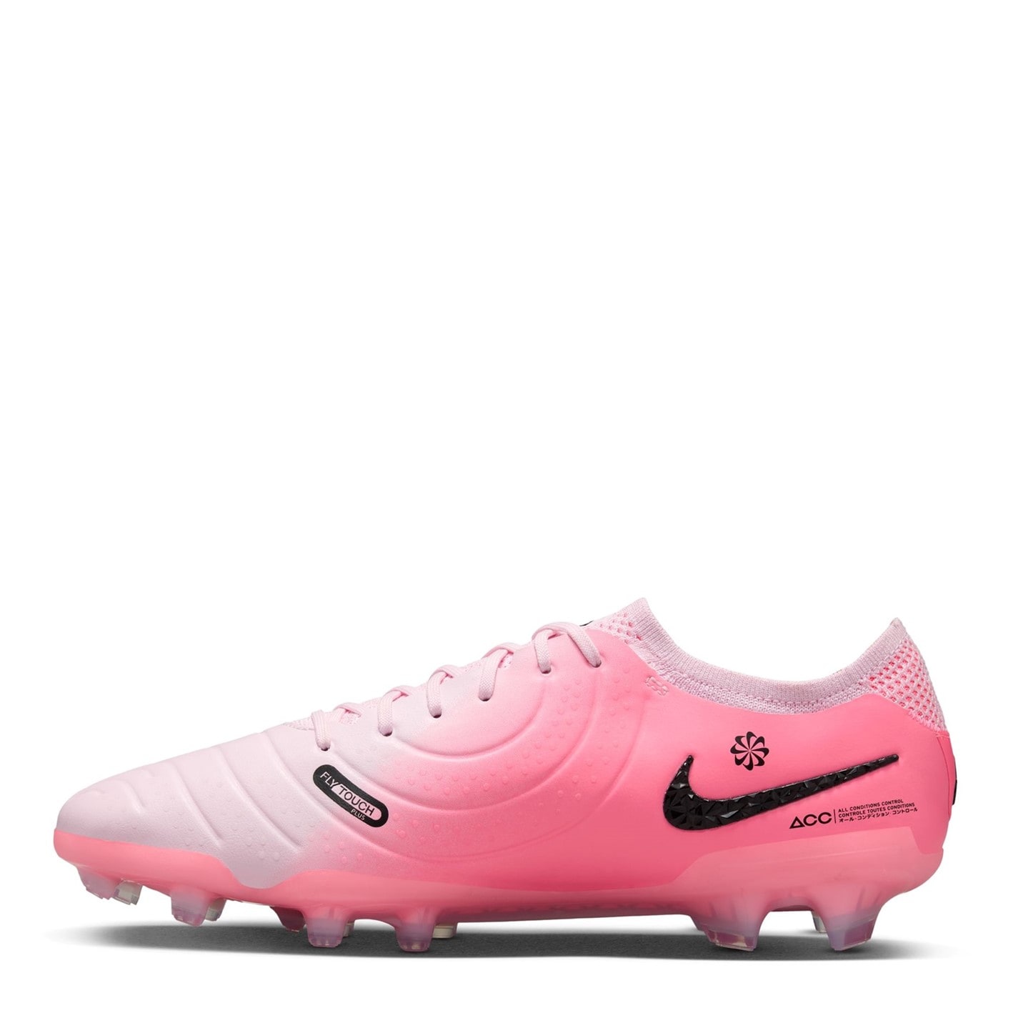 Ghete de fotbal Nike Tiempo Legend 10 Elite Firm Ground roz negru