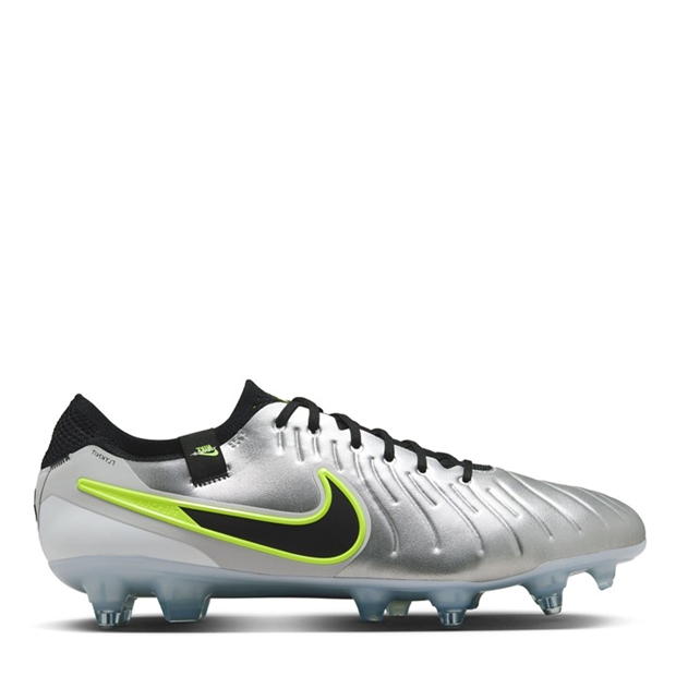 Ghete de fotbal Nike Tiempo Legend 10 Elite gazon sintetic argintiu galben