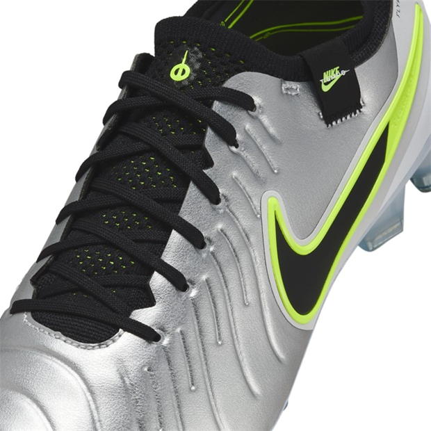 Ghete de fotbal Nike Tiempo Legend 10 Elite gazon sintetic argintiu galben