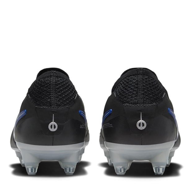 Ghete de fotbal Nike Tiempo Legend 10 Elite gazon sintetic negru chrome