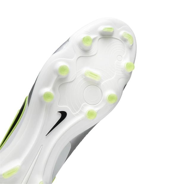 Ghete de fotbal Nike Tiempo Legend 10 Pro Firm Ground argintiu galben