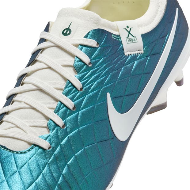 Ghete de fotbal Nike Tiempo Legend 10 Pro Firm Ground bleu alb