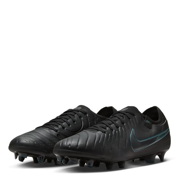 Ghete de fotbal Nike Tiempo Legend 10 Pro Firm Ground negru verde