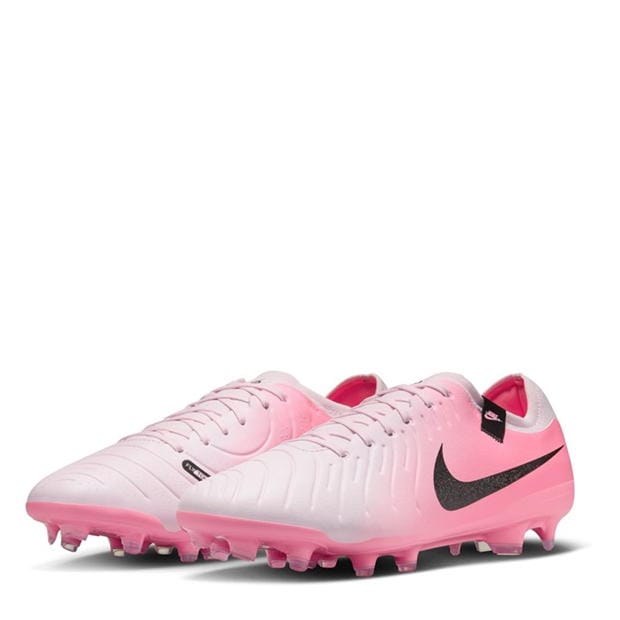 Ghete de fotbal Nike Tiempo Legend 10 Pro Firm Ground roz negru