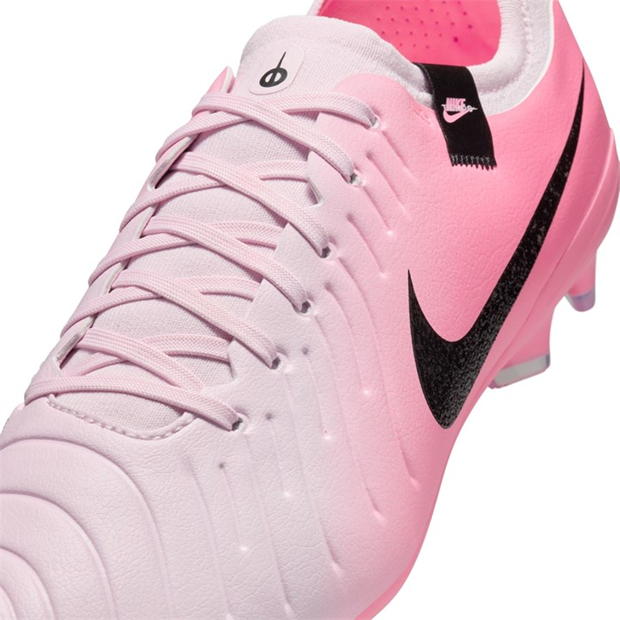 Ghete de fotbal Nike Tiempo Legend 10 Pro Firm Ground roz negru