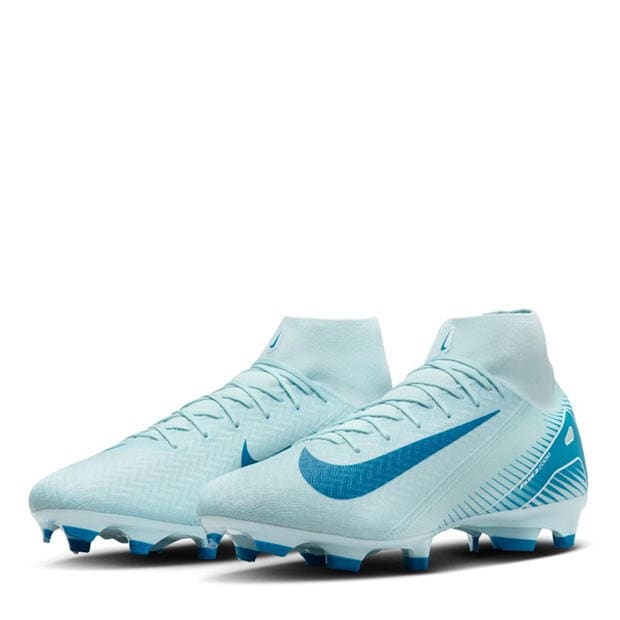 Ghete de fotbal Nike Zoom Mercurial Superfly 10 Academy Firm Ground albastru baltic