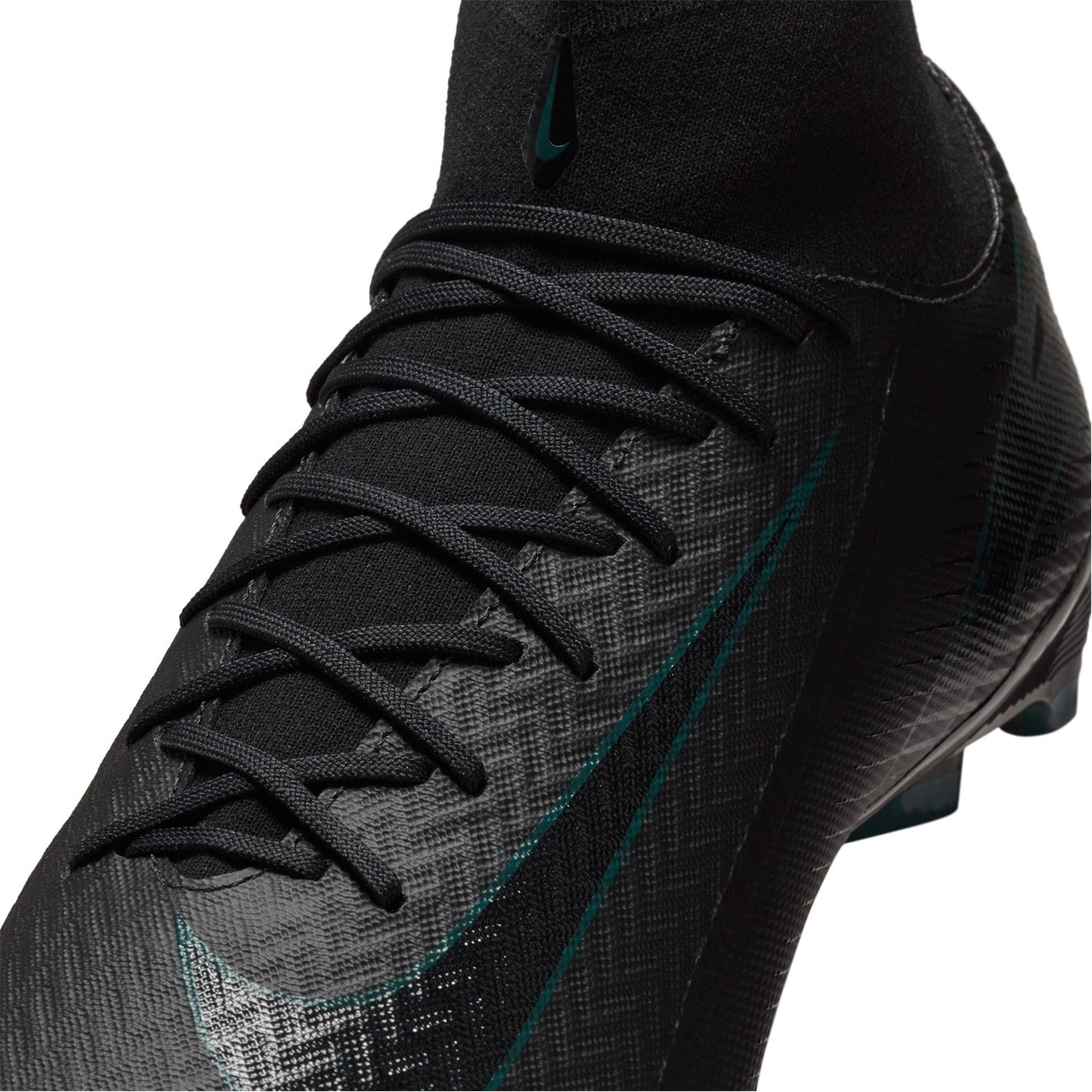 Ghete de fotbal Nike Zoom Mercurial Superfly 10 Academy Firm Ground negru verde