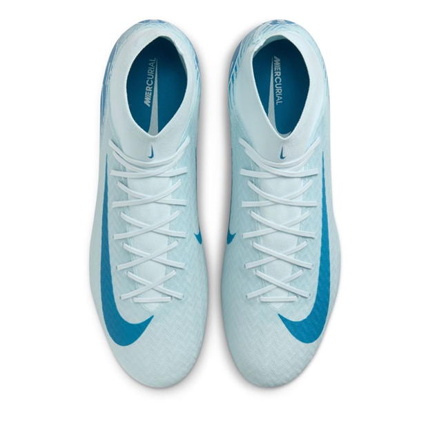 Ghete de fotbal Nike Zoom Mercurial Superfly 10 Academy gazon sintetic albastru baltic