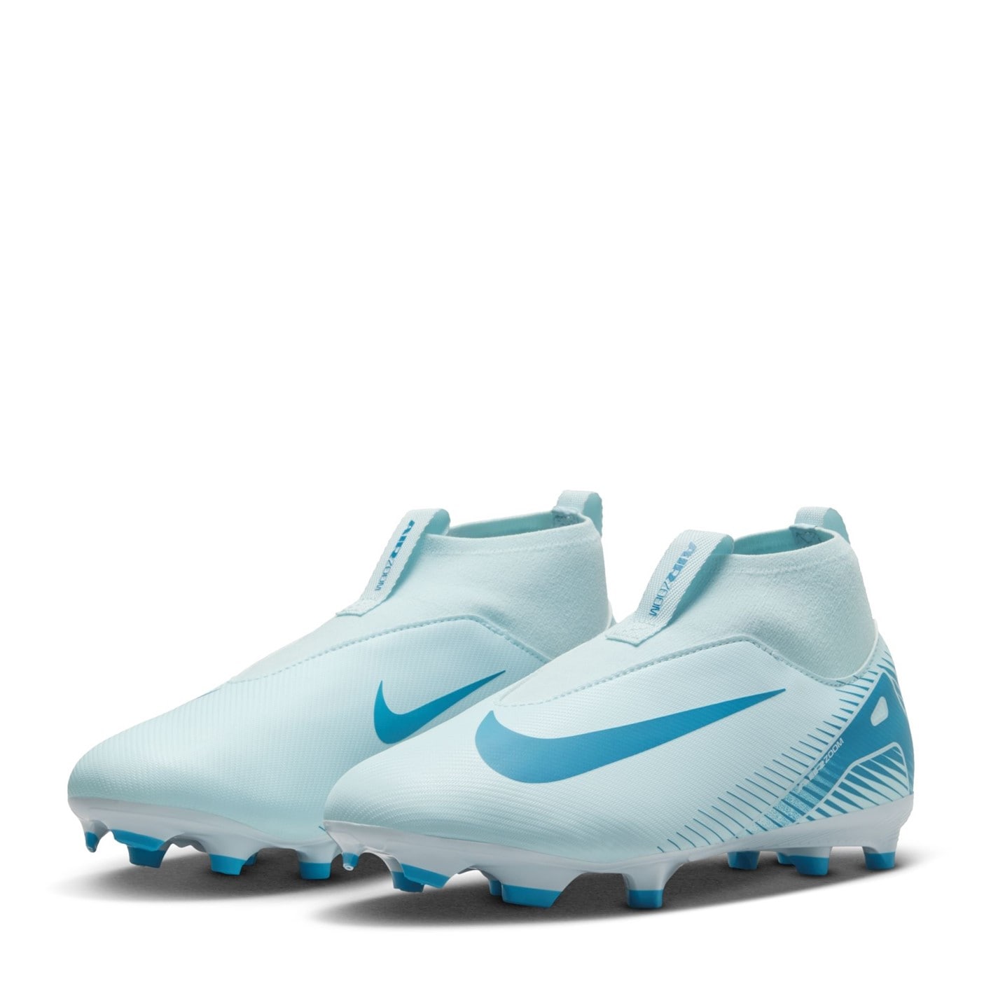 Ghete de fotbal Nike Zoom Mercurial Superfly 10 Academy Juniors Firm Ground albastru baltic