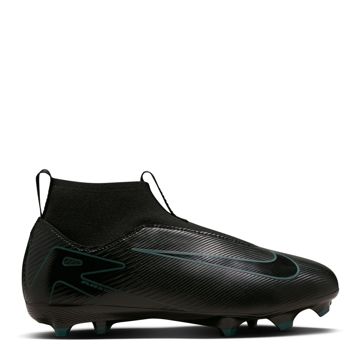 Ghete de fotbal Nike Zoom Mercurial Superfly 10 Academy Juniors Firm Ground negru verde