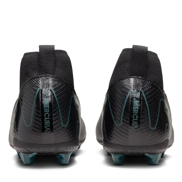 Ghete de fotbal Nike Zoom Mercurial Superfly Academy Juniors Artificial Ground negru verde