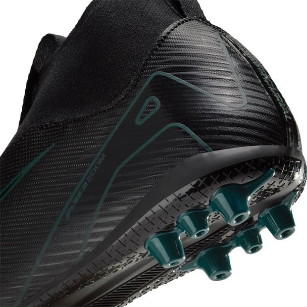 Ghete de fotbal Nike Zoom Mercurial Superfly Academy Juniors Artificial Ground negru verde