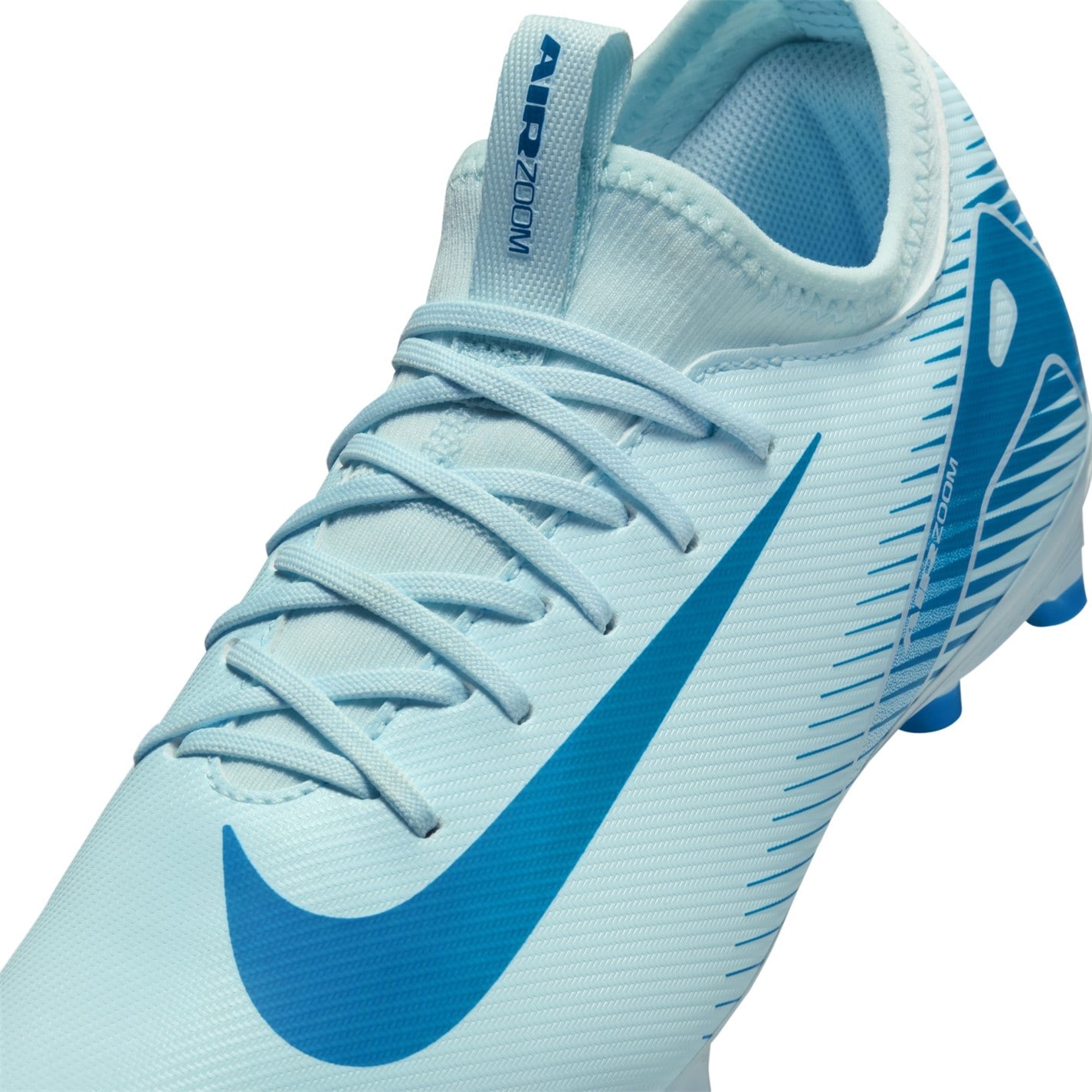 Ghete de fotbal Nike Zoom Mercurial Vapor 16 Academy Juniors Firm Ground albastru baltic