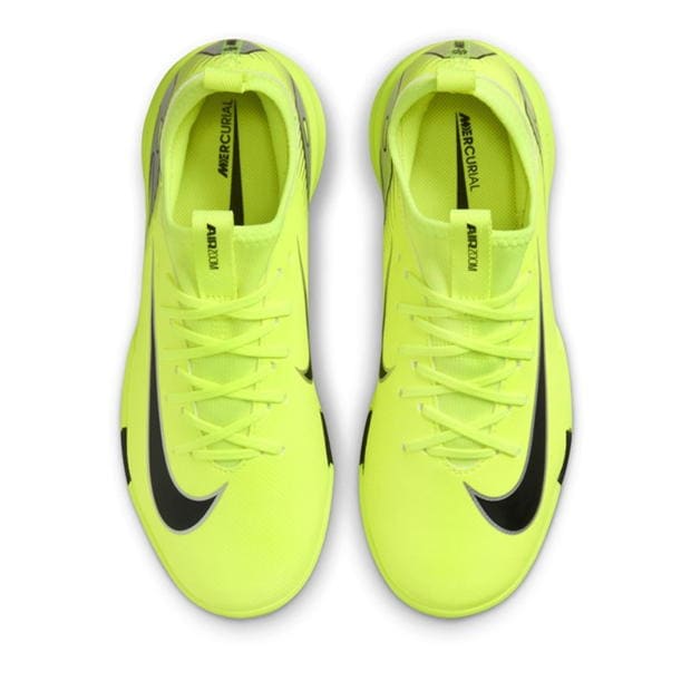 Ghete de fotbal Nike Zoom Mercurial Vapor 16 Academy Juniors Indoor galben negru